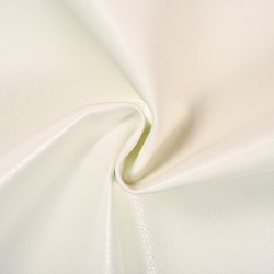 Ткань Дерматин (Кожзам) для мебели, цвет Белый (на отрез)  в Люберцах