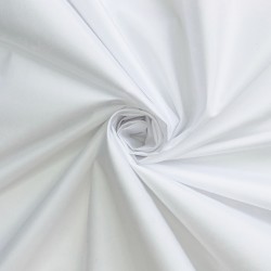 Ткань Дюспо 240Т  WR PU Milky (Ширина 150см), цвет Белый (на отрез) в Люберцах