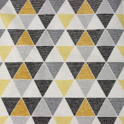 Интерьерная ткань Дак (DUCK) (ширина 1,8м), принт &quot;Малые Треугольники&quot; (на отрез) в Люберцах
