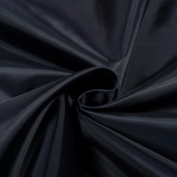 Ткань подкладочная Таффета 190Т (Ширина 150см), цвет Темно-Синий (на отрез) в Люберцах