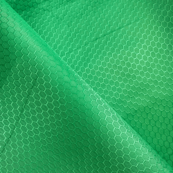 Ткань Oxford 300D PU Рип-Стоп СОТЫ, цвет Зелёный (на отрез) в Люберцах