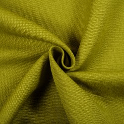 Ткань Рогожка (мебельная), цвет Зелёный (на отрез)  в Люберцах